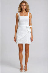 Andrea Mini Wrap Dress